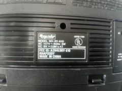 Rhapsody RY-610 10 Band AC/DC Portable Radio