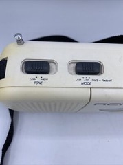 SounDesign RCP AM-FM Radio & Cassette Player 4610WHT Tested Working