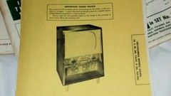 SAMS PHOTOFACT FOLDER SET LOT OF 6 RADIO / TV SERIES REPAIR GUIDES LOT # 21