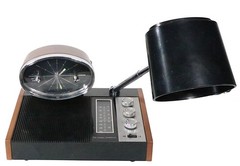 LONGINES SYMPHONETTE LCR-500 Slumber Center Electric Clock Light Radio WORKS