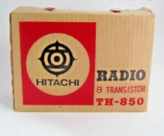 TRANSISTOR 8 – HITACHI HI-PHONIC ORIGINAL OF THE ERA