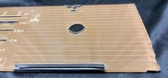 VINTAGE GRUNDIG MAJESTIC – Hi-Fi SOUND TUBE RADIO – Replacement Glass Insert