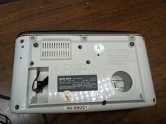 Gran Prix GPX Digital Vintage Alarm Clock Radio Cassette Tape Works Used