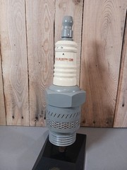 Vintage Champion Spark Plug Radio Display UNTESTED Made In Japan
