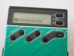 Vintage RARE TOSHIBA RP-2056 AM/FM Stereo Radio with Clip (Made in Japan) -Works