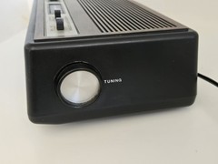 Vintage Sears Com/Trek AM/FM Clock Radio – Works!!! For Use or Parts
