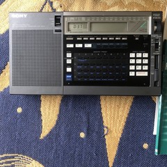 Sony ICF-2010 Shortwave Radio Receiver – AIR/FM/LW/MW/SW Tested Working No Charg