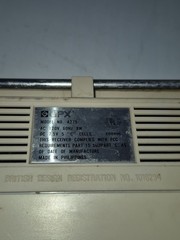 Vintage GPX AM/FM Portable Stereo~Gran Prix Model A275 Working