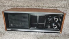 Panasonic RE-7371 AM/FM Vintage Tabletop Radio Wood Grain Cabinet*Tested*Read!