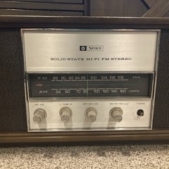 Vintage Nivico JVC 8900 AM/FM Stereo Receiver – Works – Tuning Knob Missing