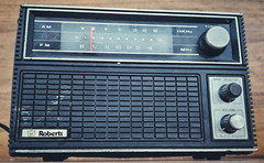 Roberts The Pro Line R-1212 AM/FM Dual Powered Portable Radio