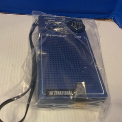 International NL-333 AM/FM Pocket Receiver Radio Walkie Hong Kong Read
