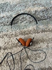 Vintage Panasonic RD 9217 Headphones Wired Retro Medal Band Over Ear