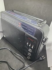 GE Superadio 7-2887B AM/FM Wide Band Radio Long Range FOR PARTS SEE NOTES
