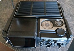 1979 Vintage Sears CRT Go Anywhere Solid State 564 TV Radio UHF VHF FM Works
