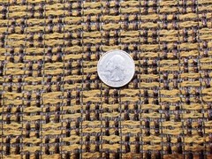 NOS 18 x 18&Prime; Antique Radio Victrola SPEAKER Grille Cloth Fabric Vintage Brown A