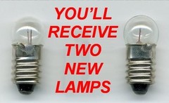 1000 OR 3000 SERIES ZENITH TRANSOCEANIC 2 MINI BULB SET FITS EITHER RADIO