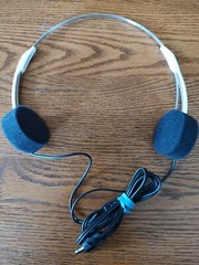 Panasonic Portable AM/FM Stereo Radio RF-444 Retro Works Original Headphones VTG