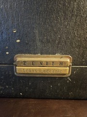 Vintage 1958 Zenith Trans Oceanic Wave Magnet | Model A600 Chassis