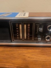 Panasonic RE-7371 FM-AM Wood Cased Radio