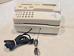 VINTAGE – SOUNDESIGN AM-FM / CLOCK RADIO / TELEPHONE / CASSETTE PLAYER – 7569IVY