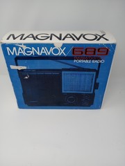 Magnavox Portable 689 Radio AM/FM/TV-1/TV2 NOS Open Box Tested Working