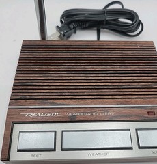Realistic Weather Radio Alert Model 12-140 Tested Working National Weather WORKS
