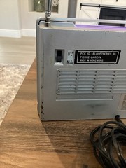 Pierre Cardin AM FM AC/DC Portable Radio