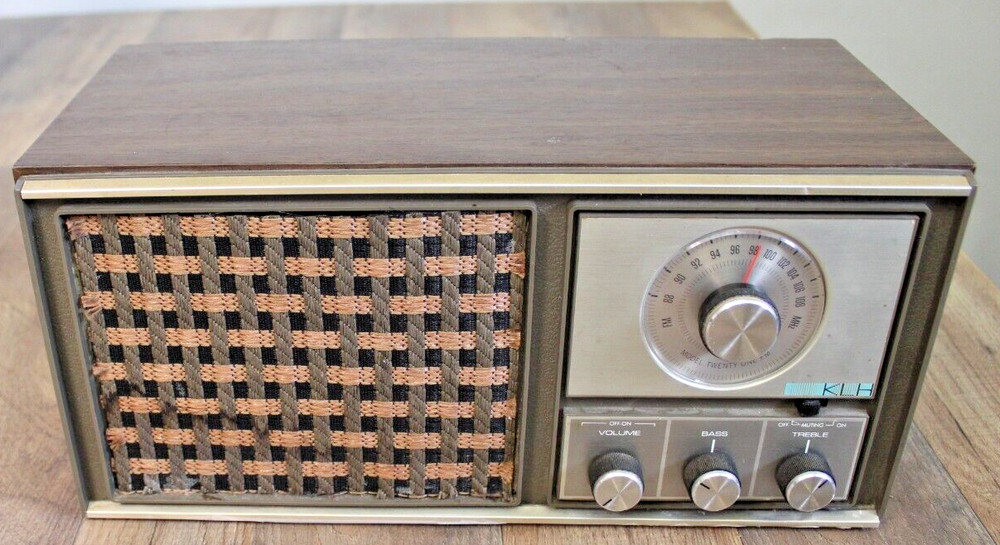 KLH Research Model 21 High Performance FM Radio KLH Twenty One 21 Home Audio