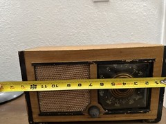 1946 Zenith Consolotone Radio Model 5D027Z Vintage