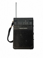 Realistic 12-725 Pocket AM/FM Radio Radio Shack Tandy Handheld Portable Tested