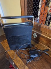 Vintage Montgomery Ward Airline GEN-1453A AM FM Air Police Radio Tested Working
