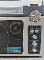 Vintage Super Radio II General Electric 7-2885D GE Long Range AM/FM Radio Tested