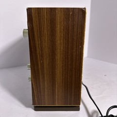 Sony ICF-9740W FM AM Table Radio Woodgrain Cabinet Analog Vintage