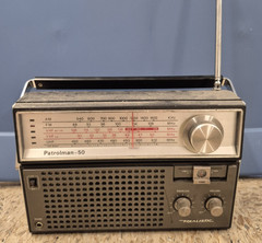 Vintage Realistic Patrolman-50 Portable Radio Untested Retro Untested Radioshack