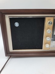 VTG MOTOROLA Radio Solid State Alarm Clock AM/FM Radio TC14CW Works READ