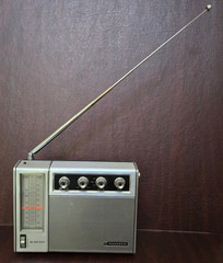 Vintage Panasonic AM/FM Radio Model RF 757 2 Band 10 Transistor 7 Diode Japan