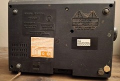 GE General Electric 7-4662A Electronic Touch Control Alarm Clock Radio Blue