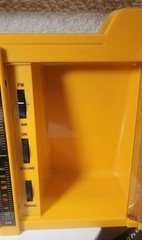 Salton Beachcomber BC-1C Cassette Player AM/FM Radio 1985 Yellow w/ Secret Stash