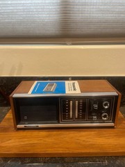 Panasonic RE-7371 FM-AM Wood Cased Radio