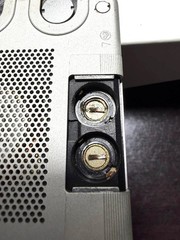 SONY ICR-9 AM Receiver Pocket size Silver Vintage 1977 Tested & Working.