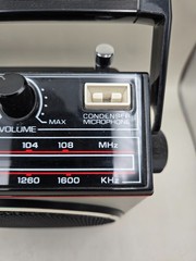 General Electric GE 3-5244B Vintage AM/FM Radio Cassette Recorder Clean & Works