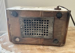 Vintage Telefunken Jubilee Export 1950s Tube Radio AM/FM Works West Germany
