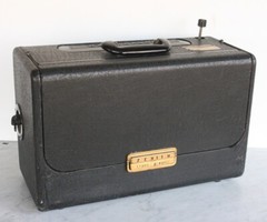 ZENITH Trans Oceanic Portable Radio Wave Magnet A600 BURGESS Needs Work