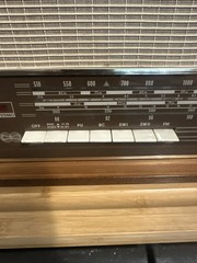 Orig. 1965 Grundig 4070U Tube Radio AM FM SW Germany Stereo Decoder AS-IS Beauty