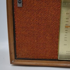 Motorola AM/FM Solid State Vintage Radio TT13EW Wood (Works!)