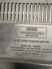 GENERAL ELECTRIC Super Radio Am/Pm Long Range Hi Performance Tested (7-2887A)