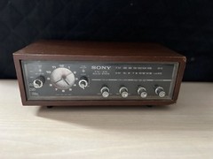 Sony Model 8FC-55W Solid State Radio FM/AM wood Casing