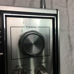 Toshiba RL-504F Portable Radio Tuning Knob Part