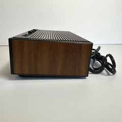 Hitachi Clock Radio KC-541H Brown Woodgrain Excellent Vintage AM FM LED